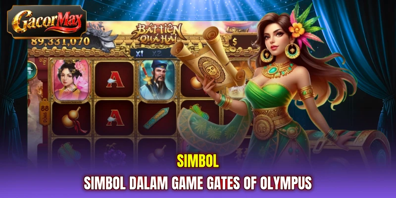 Simbol-simbol dalam game Gates of Olympus