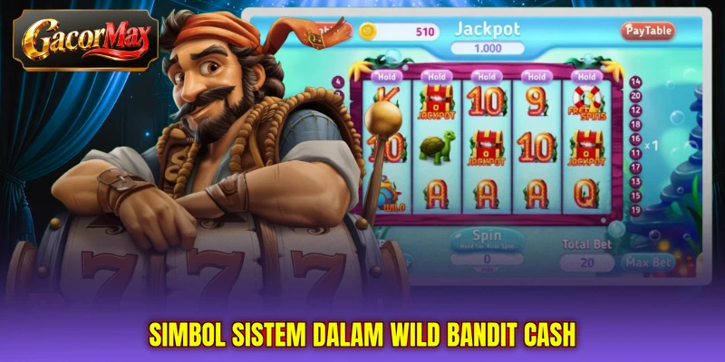 Simbol sistem dalam Wild Bandit Cash